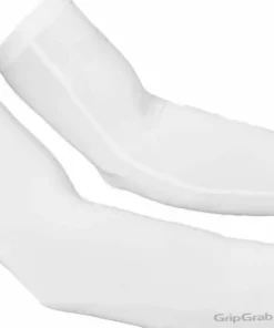 Gripgrab Upf 50+ Uv Protect Arm Sleeves White Hot