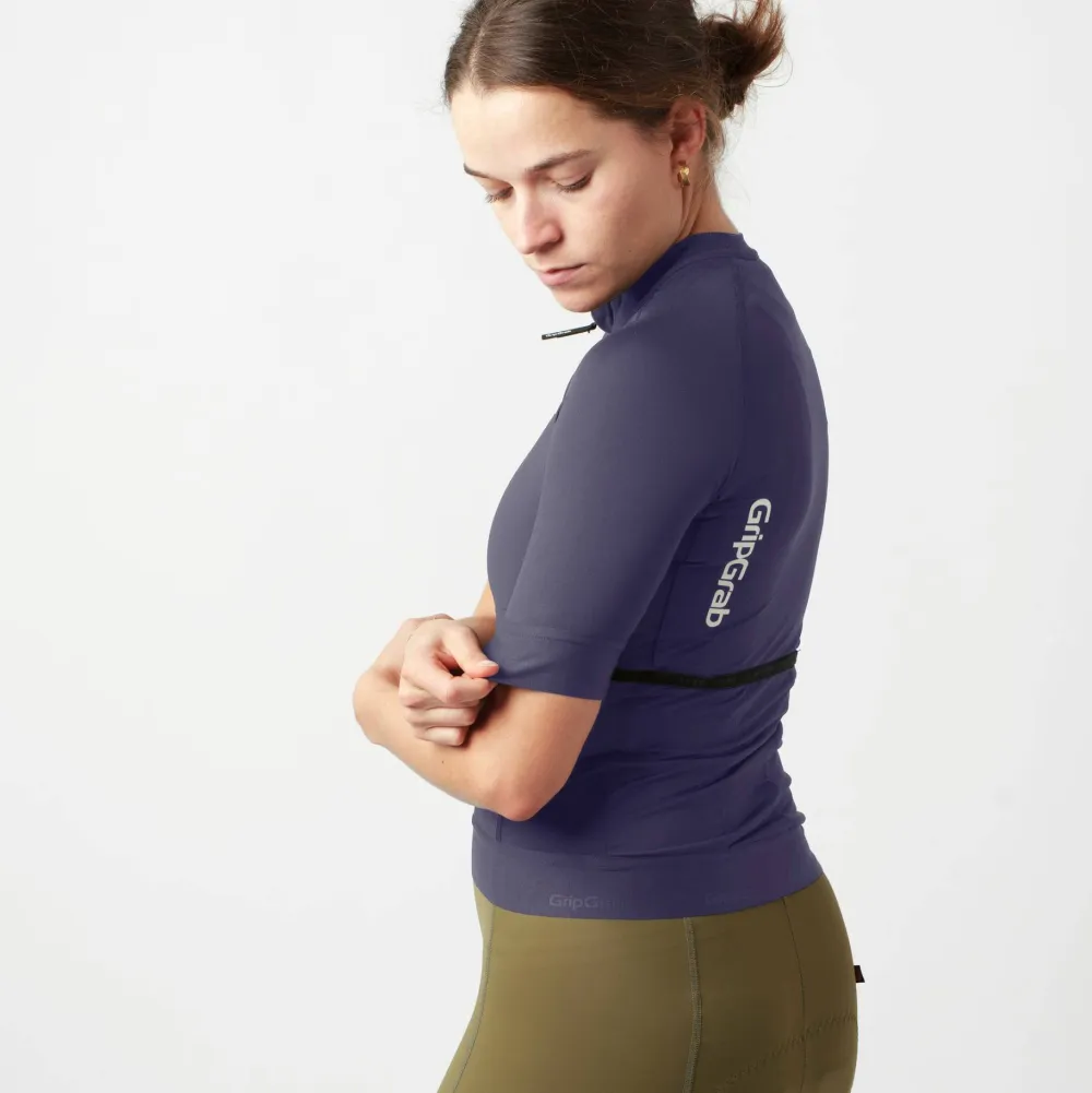 Gripgrab Women's PACR Short Sleeve Jersey Purple Discount