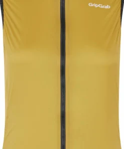 Gripgrab Women's PACR Windproof Lightweight Vest Mustard Yellow Best