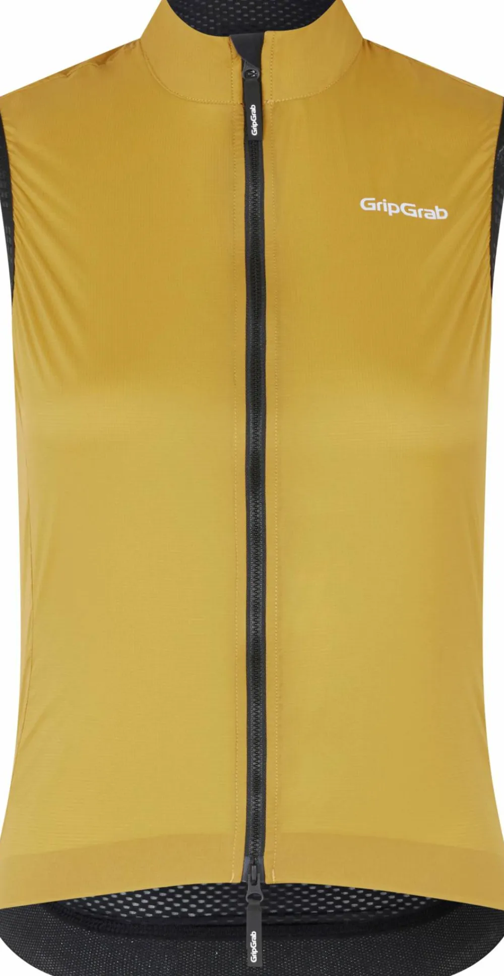 Gripgrab Women's PACR Windproof Lightweight Vest Mustard Yellow Best