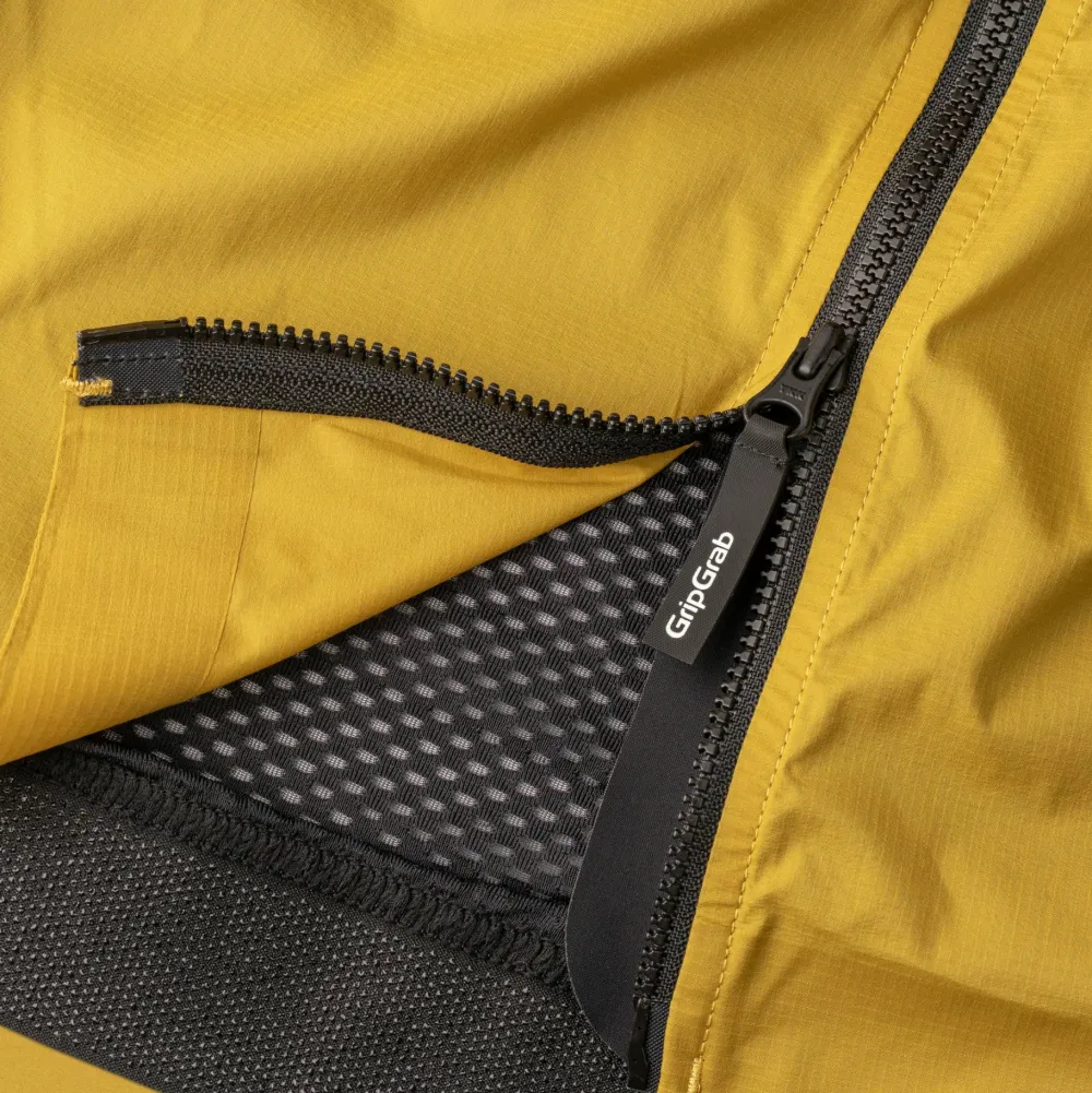 Gripgrab Women's PACR Windproof Lightweight Vest Mustard Yellow Best