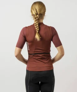 Gripgrab Women's Ride Short Sleeve Jersey Dark Red Online