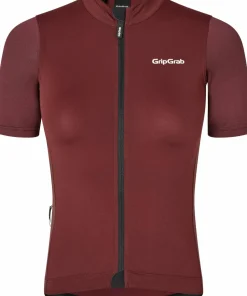 Gripgrab Women's Ride Short Sleeve Jersey Dark Red