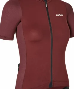 Gripgrab Women's Ride Short Sleeve Jersey Dark Red