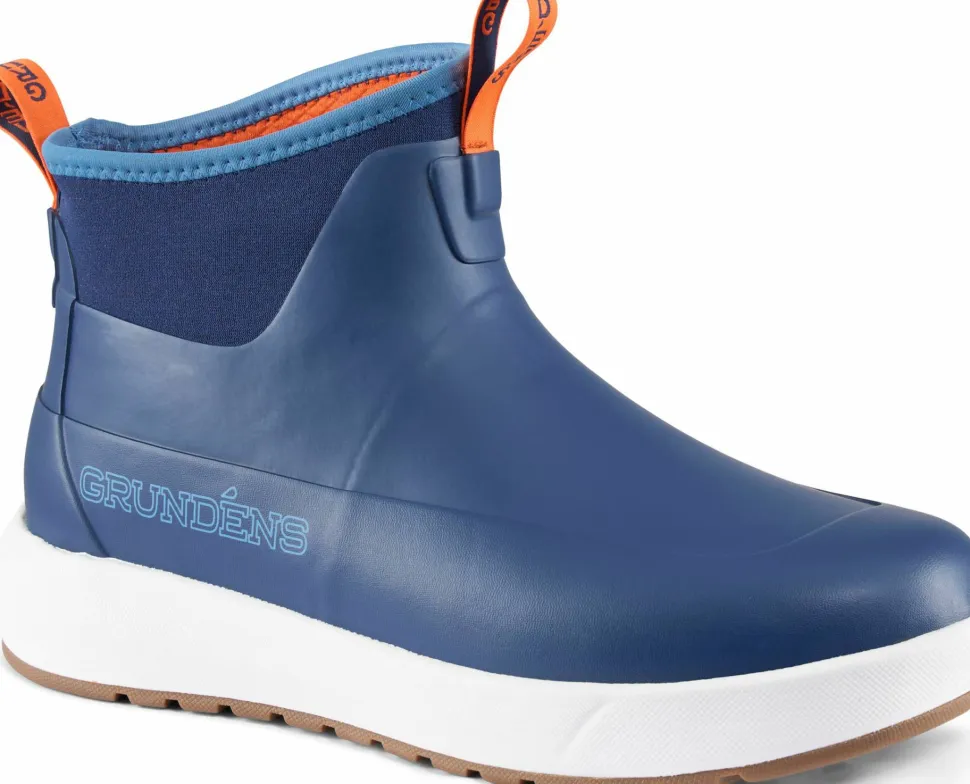 Grundéns Men's Deck-Runner Ankle Boot Blue Abyss