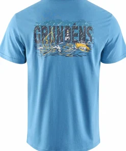 Best Men's Tough Seas Ss T-Shirt Captain's Blue Herrtröjor & Skjortor