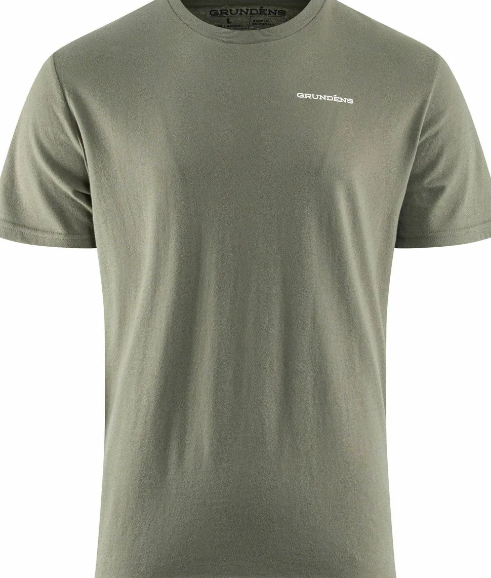 Grundéns Men's Trapper Ss T-Shirt Green