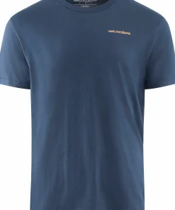 Grundéns Men's Tuna Tailscape Ss T-Shirt Blue Clearance