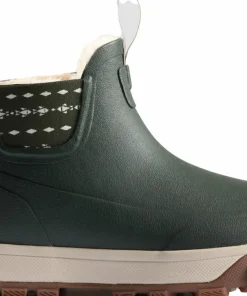 New Women's Deviation Sherpa Ankle Boot Gummistövlar Dam
