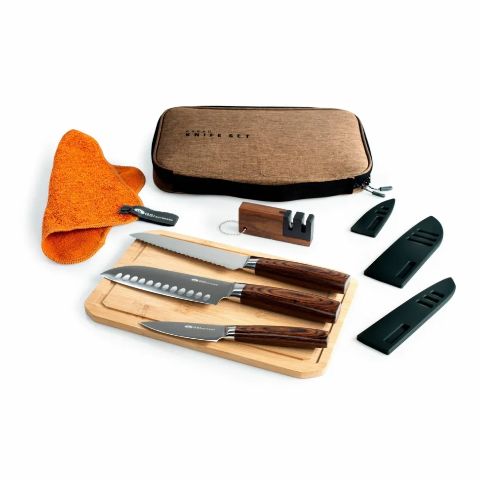GSI Outdoors Rakau Knife Set NoColour