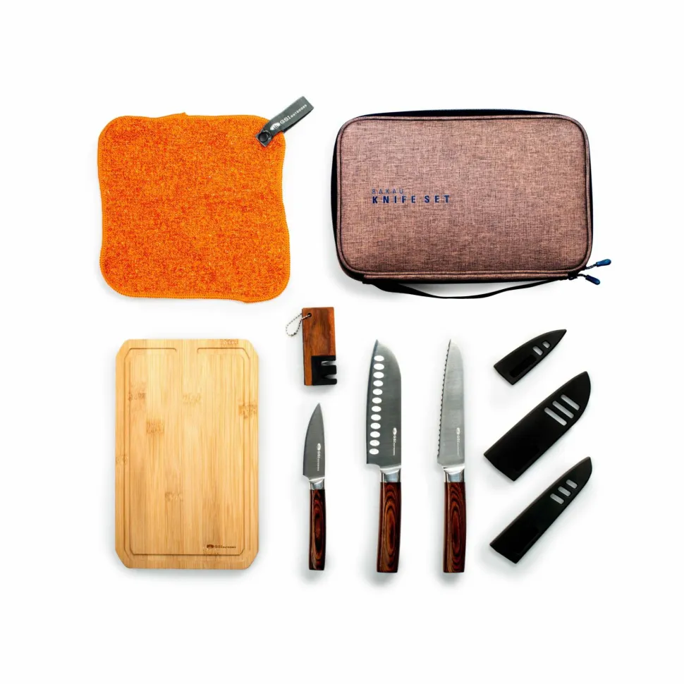 GSI Outdoors Rakau Knife Set NoColour