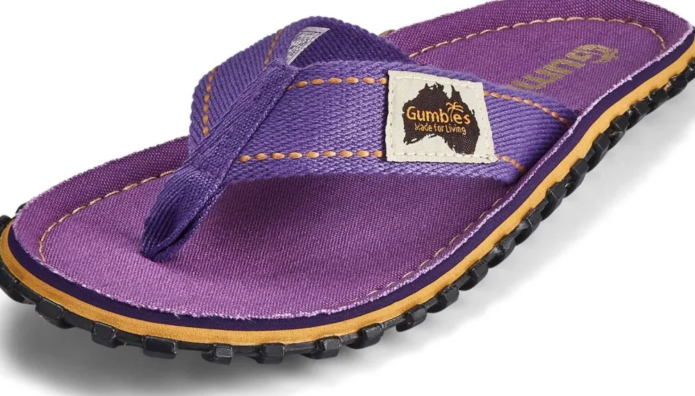 Gumbies Unisex Islander Classic Purple Sale