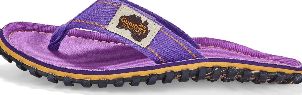 Gumbies Unisex Islander Classic Purple Sale