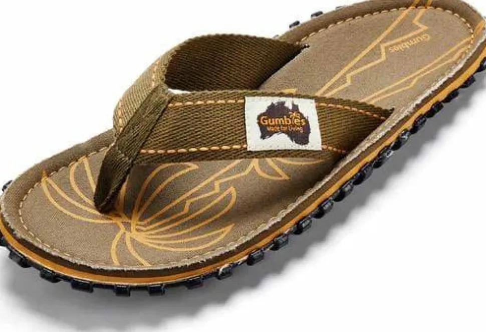 Gumbies Unisex Islander Palm Leaf Khaki