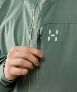 Haglöfs Men's Alert GORE-TEX Jacket Chlorophyll Green