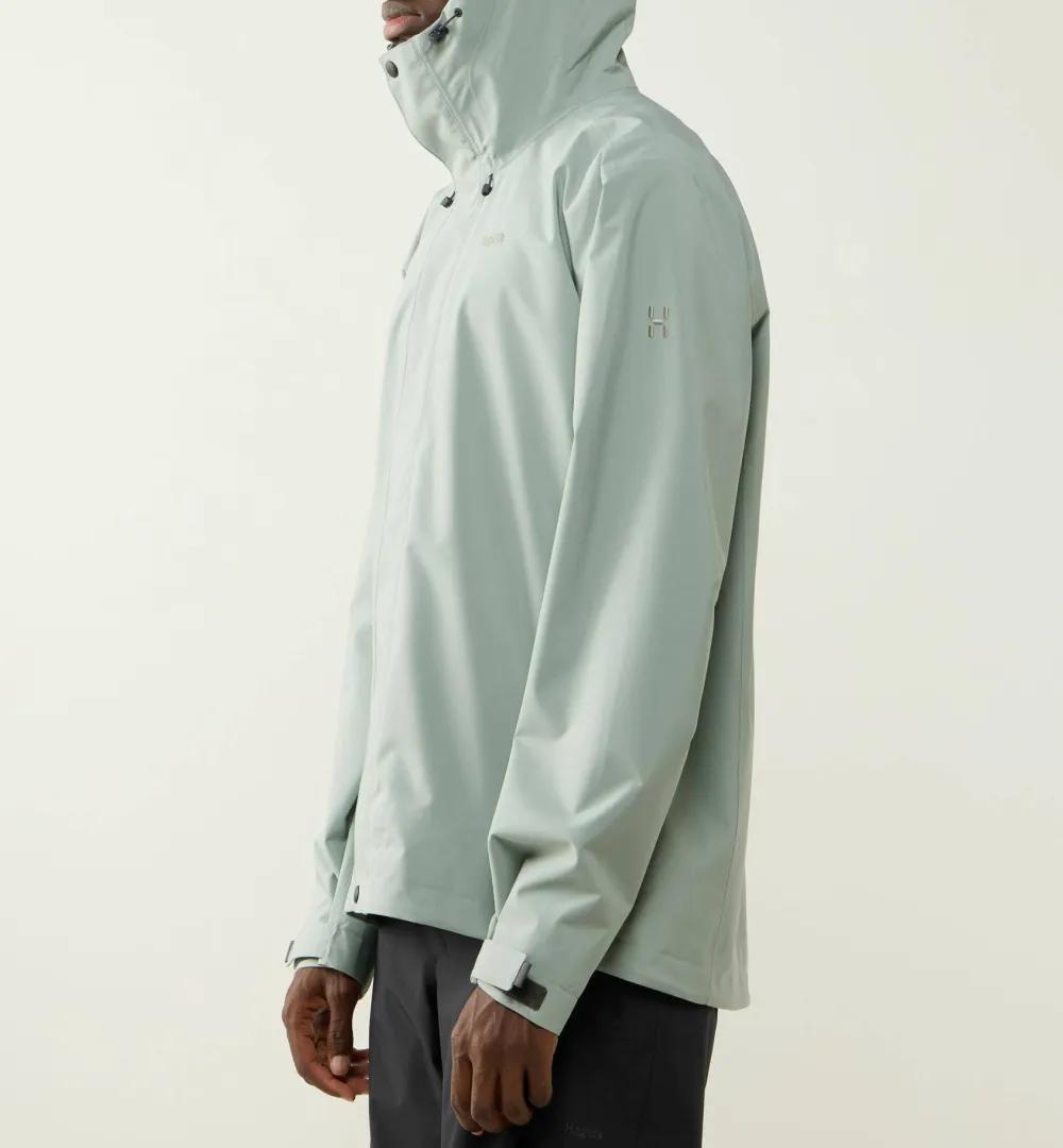 Haglöfs Men's Breeze Proof Jacket Dew Green Outlet