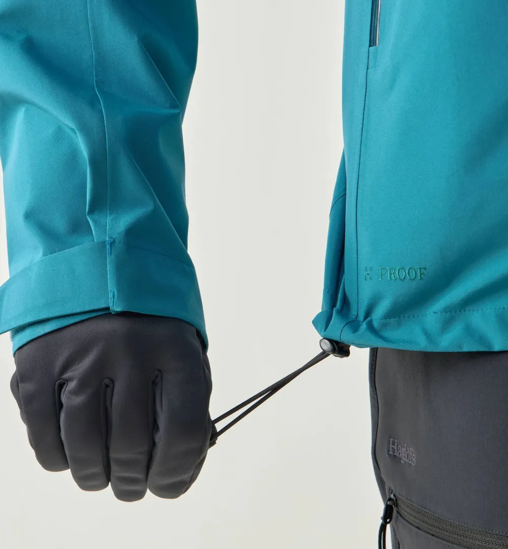 Haglöfs Men's Front Proof II Jacket Deep Teal Sale