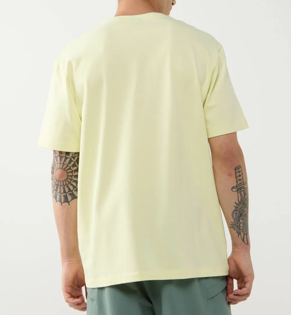 Haglöfs Men's Tee Yellow Rise Clearance