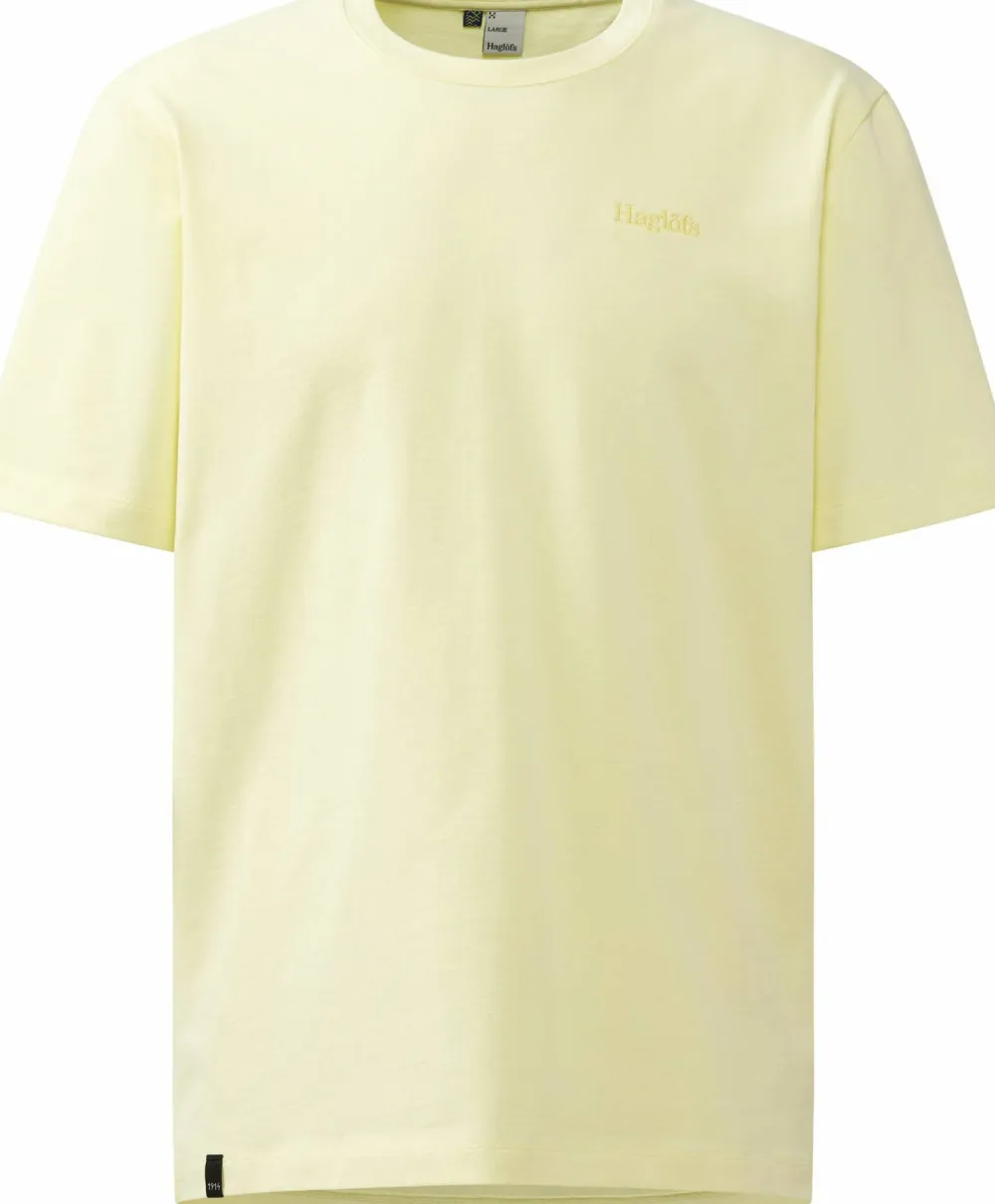 Haglöfs Men's Tee Yellow Rise Clearance