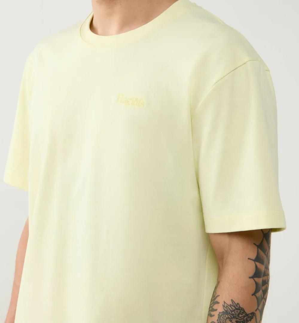 Haglöfs Men's Tee Yellow Rise Clearance
