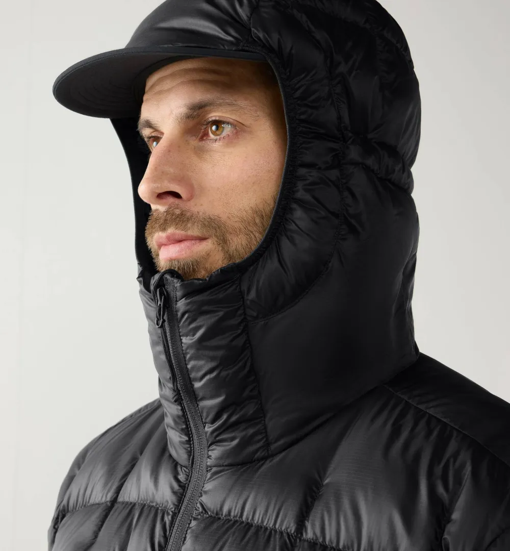 New Men's Hede Down Hood Herrjackor