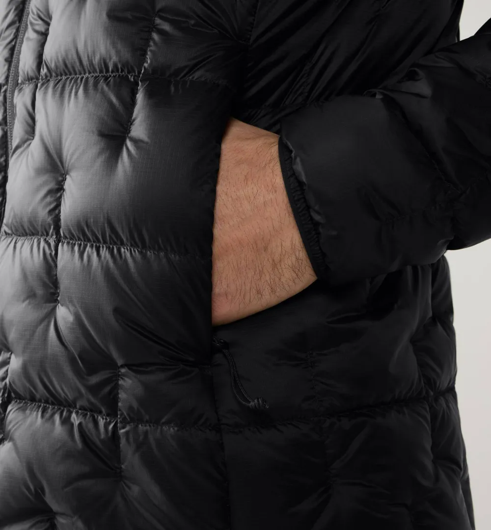 New Men's Hede Down Hood Herrjackor