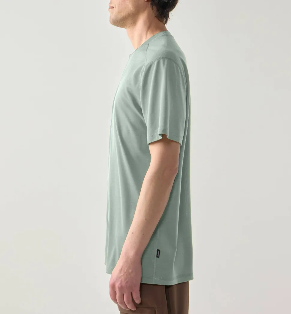 Haglöfs Men's Kaise Wool Tee Dew Green