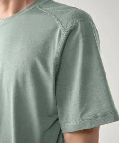 Haglöfs Men's Kaise Wool Tee Dew Green