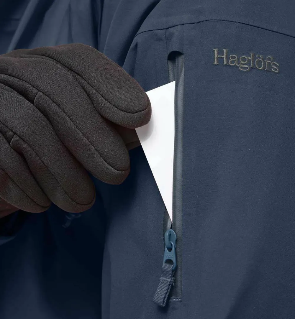 Haglöfs Men's Latnja GORE-TEX Insulated Jacket Tarn Blue Hot