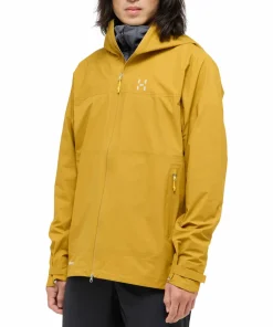 Haglöfs Men's L.I.M Airak GORE-TEX Jacket Clay Yellow Outlet