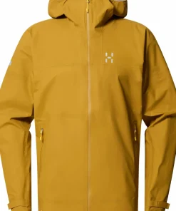 Haglöfs Men's L.I.M Airak GORE-TEX Jacket Clay Yellow Outlet