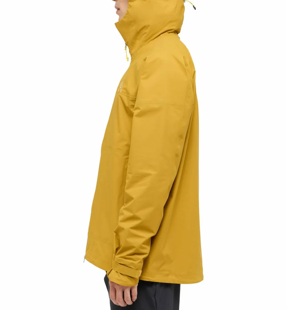 Haglöfs Men's L.I.M Airak GORE-TEX Jacket Clay Yellow Outlet