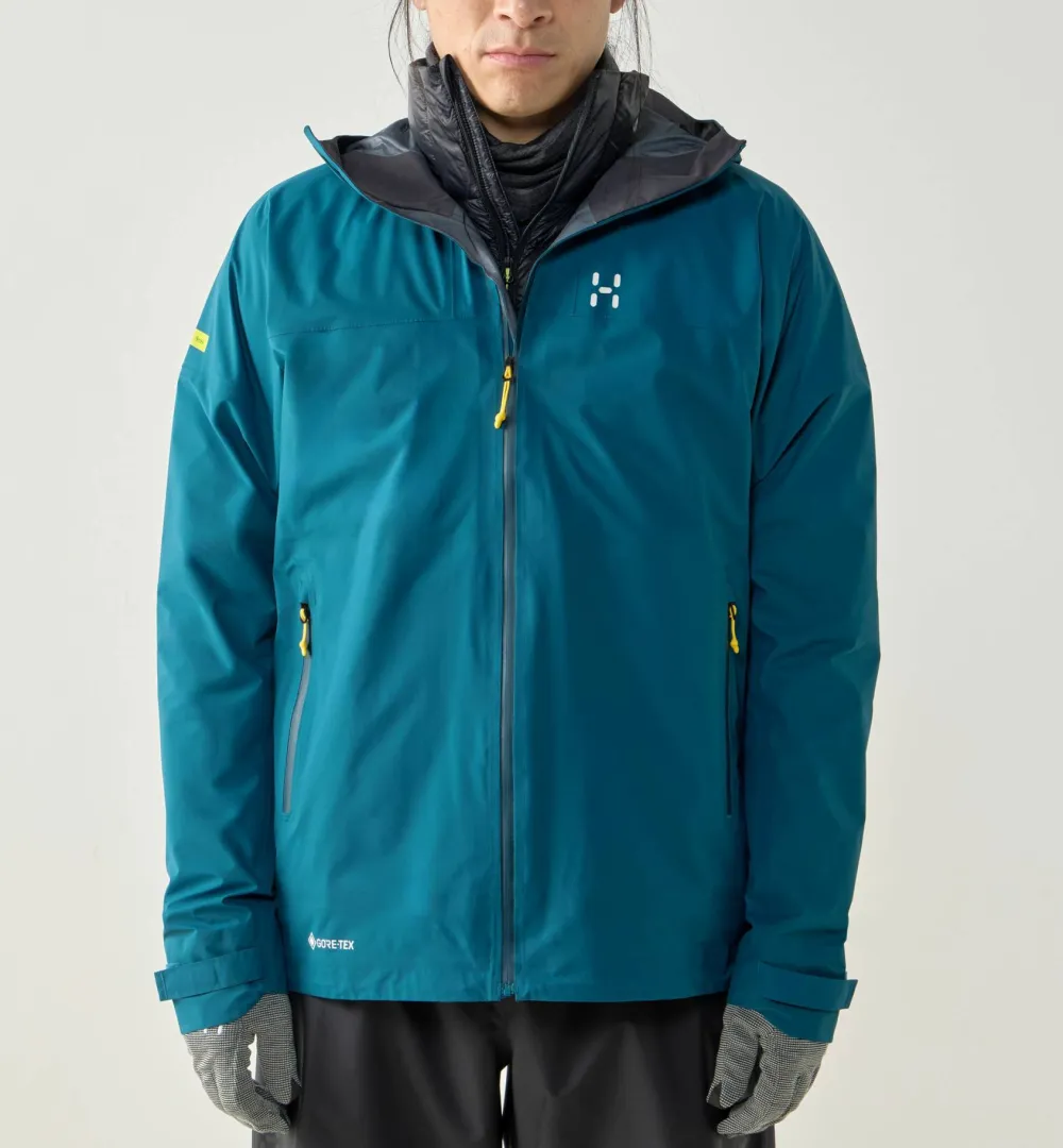 Haglöfs Men's L.I.M Airak GORE-TEX Jacket Deep Teal Discount