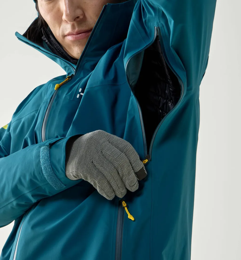 Haglöfs Men's L.I.M Airak GORE-TEX Jacket Deep Teal Discount