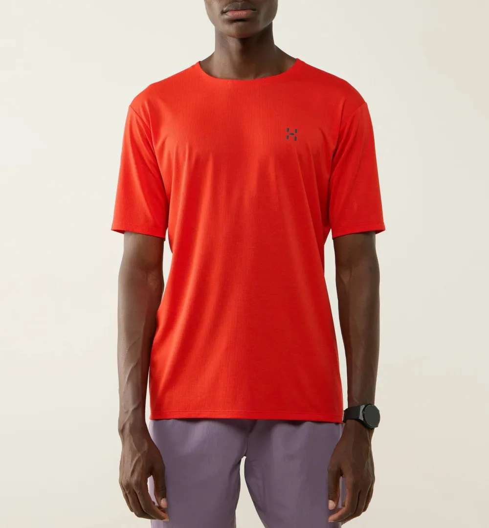 Haglöfs Men's L.I.M Ridge Tee Tech Red New