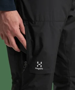 Haglöfs Men's Mimic Silver Pant True Black Clearance