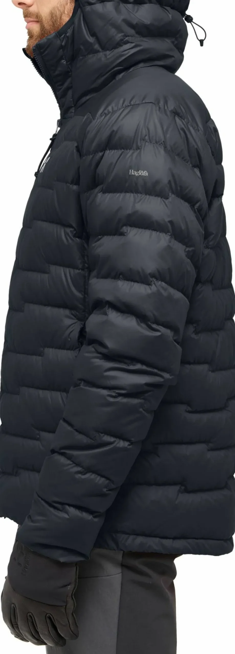 Haglöfs Men's Roc Flash Down Hood True Black