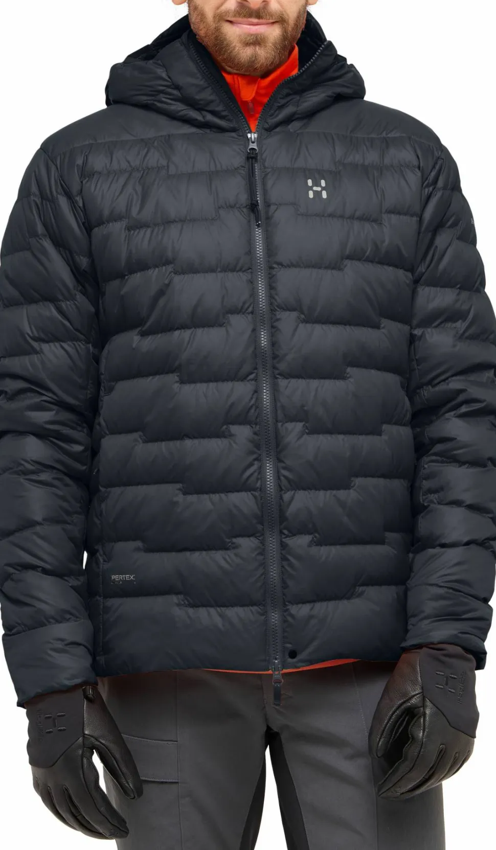 Haglöfs Men's Roc Flash Down Hood True Black