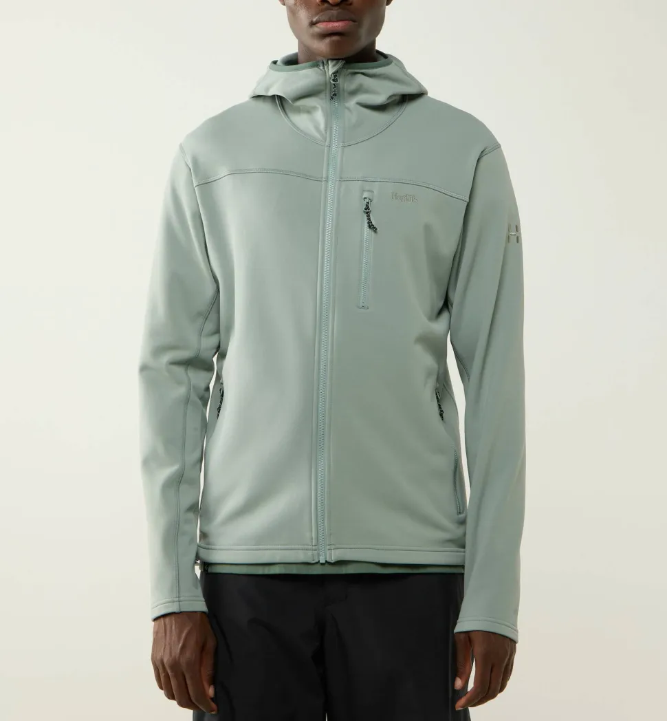 Haglöfs Men's Rosson Mid Hood Dew Green