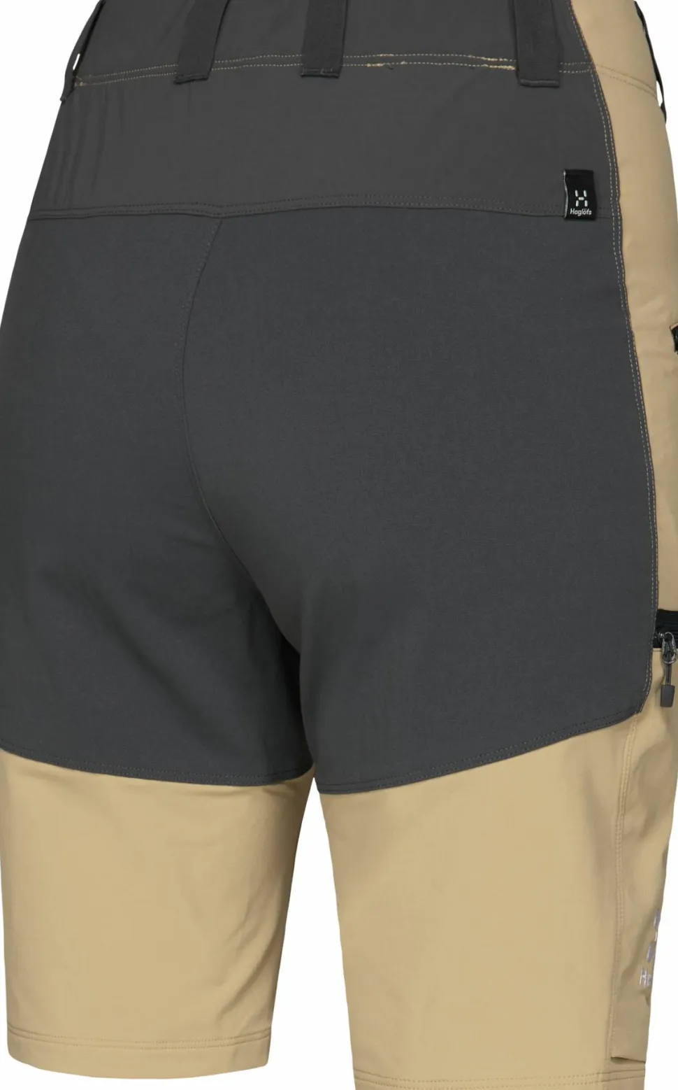 Haglöfs Mid Slim Shorts Women Sand/Magnetite