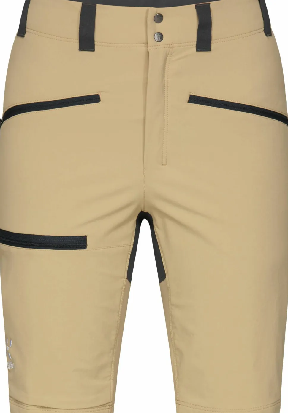 Haglöfs Mid Slim Shorts Women Sand/Magnetite