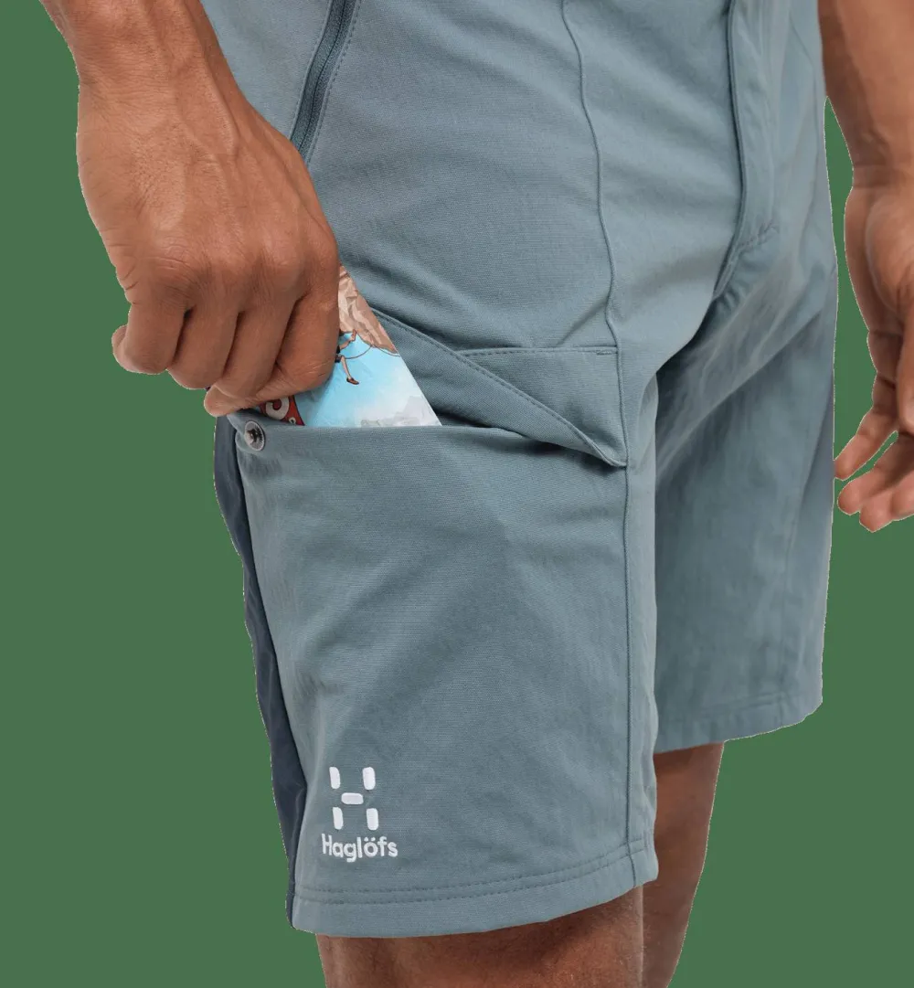 Haglöfs Mid Standard Shorts Men Steel Blue/Tarn Blue New
