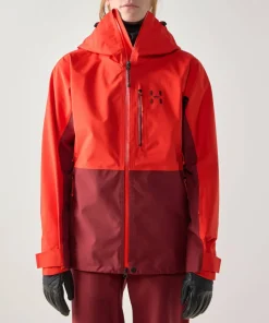 Haglöfs Women's Alper Proof Jacket Tech Red/Carmine Red Sale