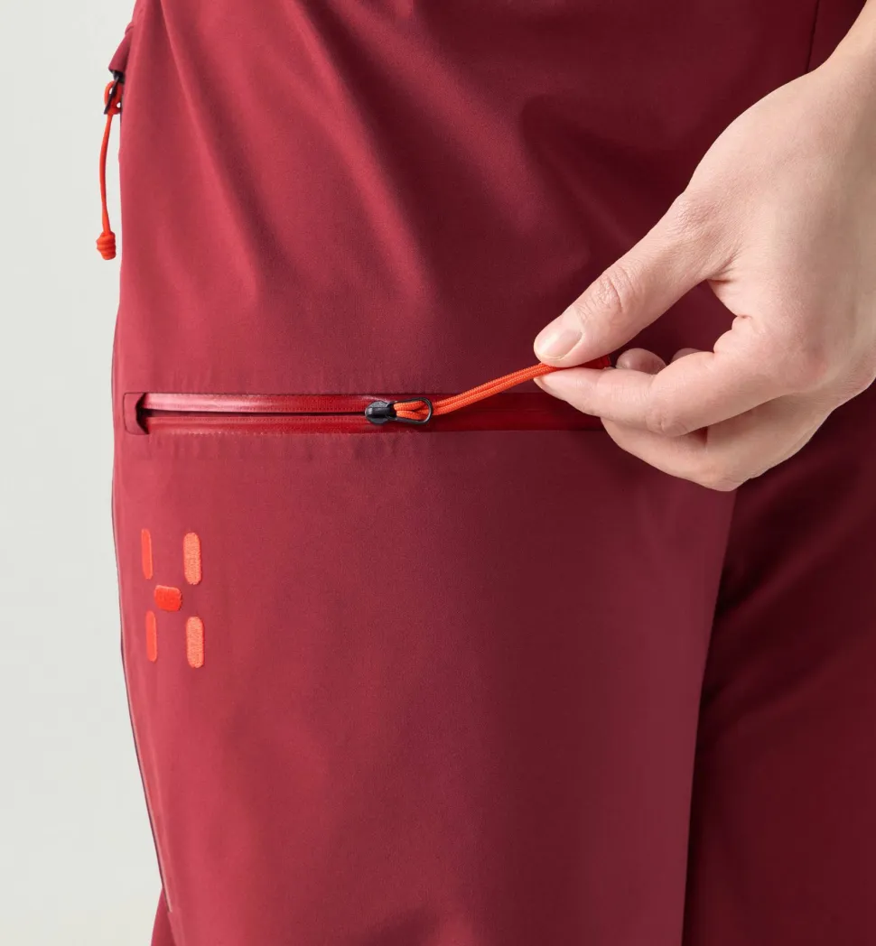 Haglöfs Women's Alper Proof Pant Carmine Red