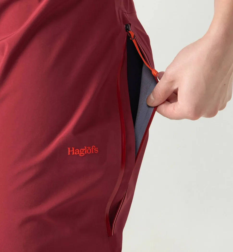 Haglöfs Women's Alper Proof Pant Carmine Red