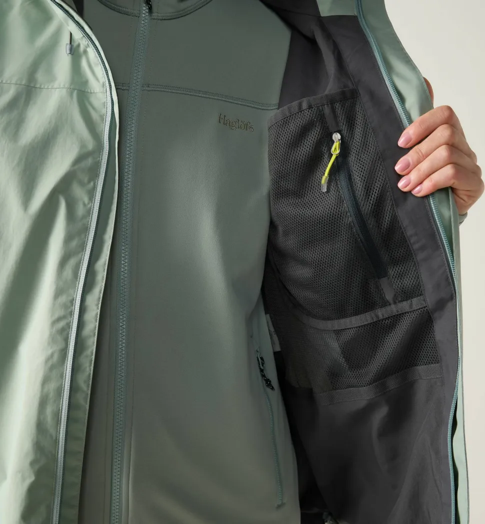 Haglöfs Women's Astral GORE-TEX II Jacket Dew Green