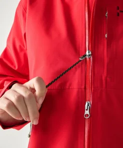 Haglöfs Women's Front Proof II Jacket Bright Red New
