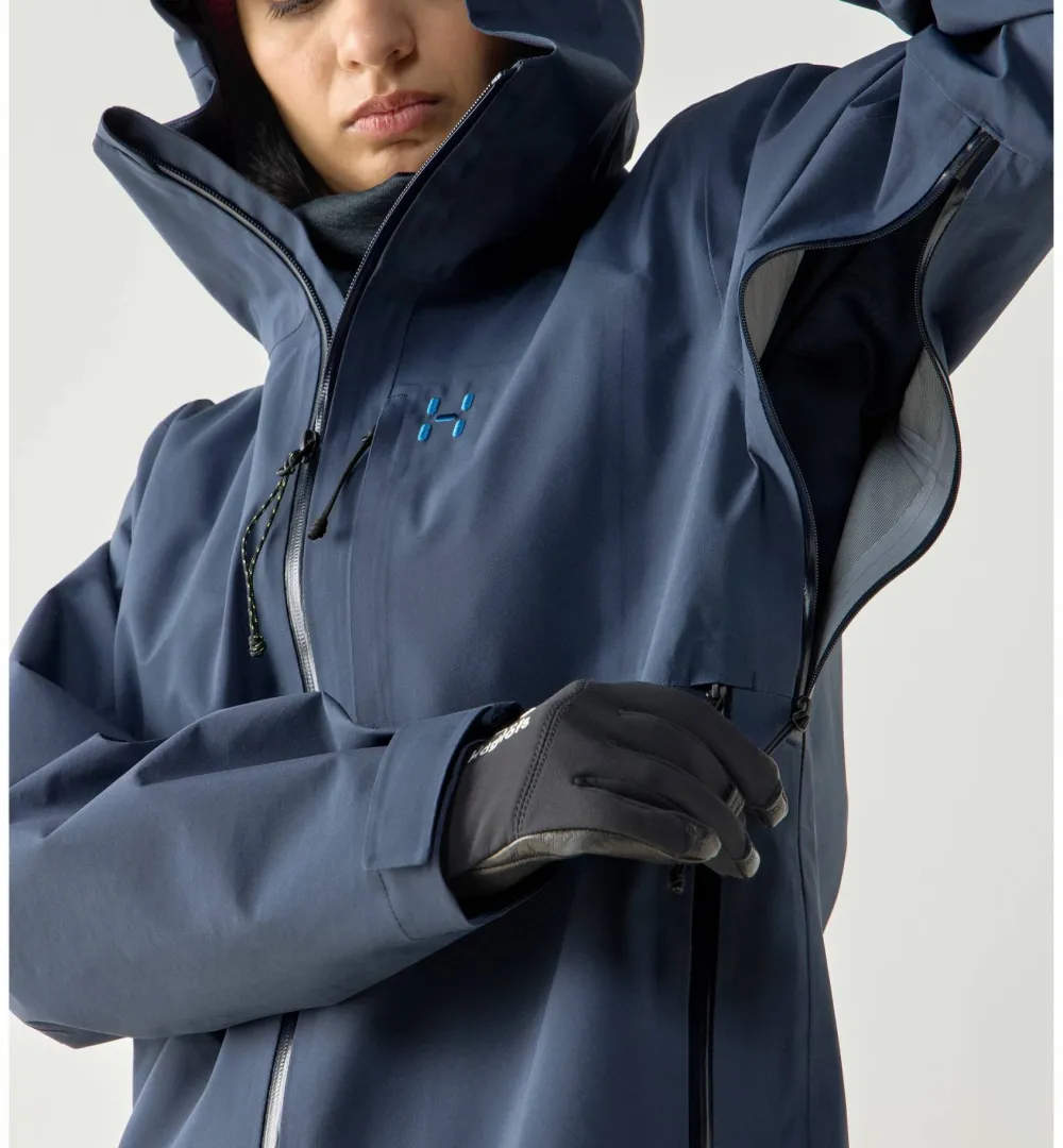 Haglöfs Women's Front Proof II Jacket Tarn Blue Sale