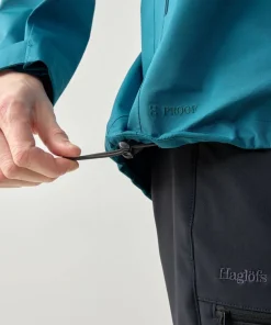 Haglöfs Women's Front Proof II Jacket Deep Teal