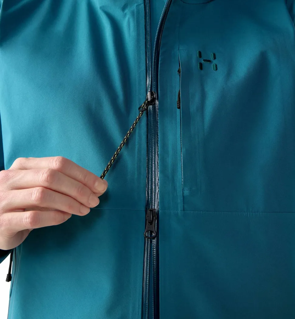 Haglöfs Women's Front Proof II Jacket Deep Teal